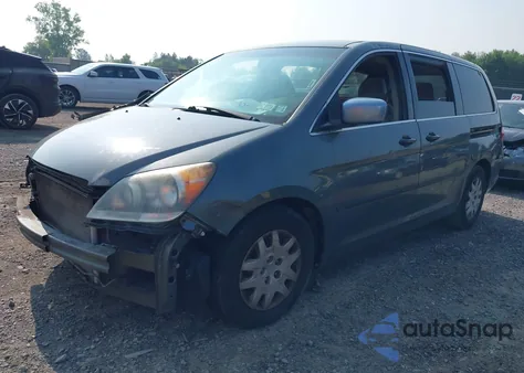 2007 Honda Odyssey Lx from USA, damaged, VIN 5FNRL38277B007626